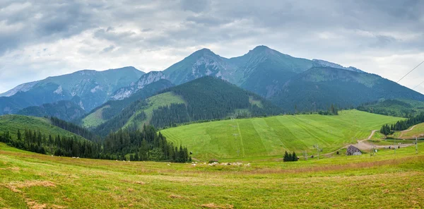 Panorama de alta resolución de montañas en Parque Nacional High Tat — Foto de Stock