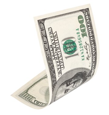 100 dolarlık banknot kırpma yolu ile