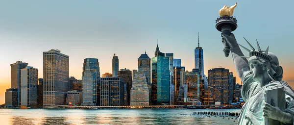 New York City Skyline Panoraması