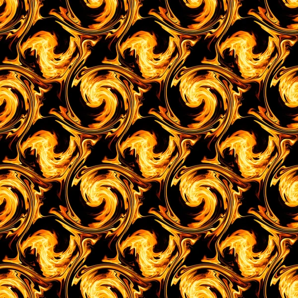 Dikişsiz desen Twirls soyut — Stok fotoğraf