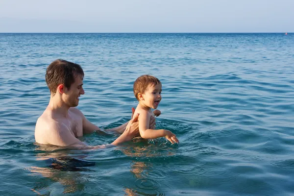 Padre e figlio — Foto Stock