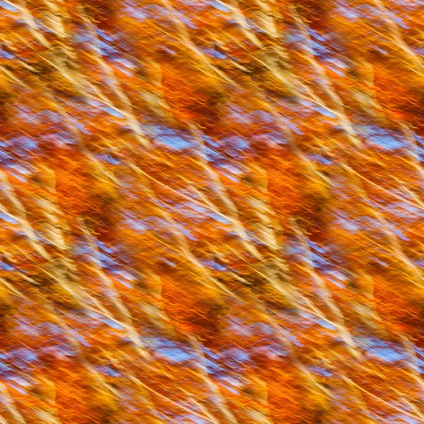 Nahtloser Hintergrund der Bewegungsunschärfe von Bäumen in einem herbstlichen Wald — Stockfoto