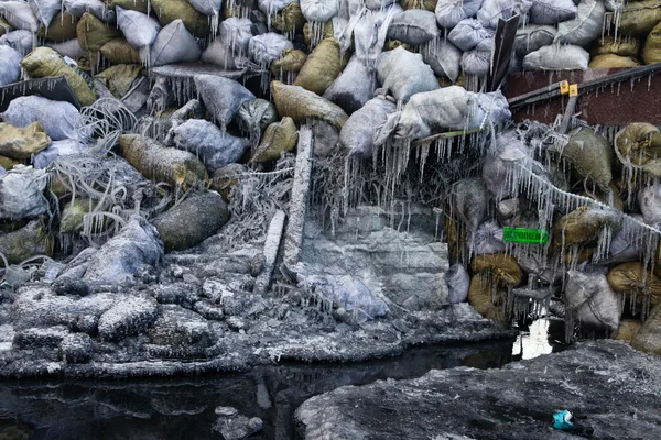 KIEV, UCRANIA - 26 de enero de 2014: Protestas masivas contra el gobierno — Foto de Stock