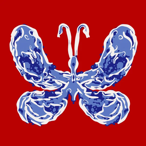 Mariposa abstracta — Foto de Stock