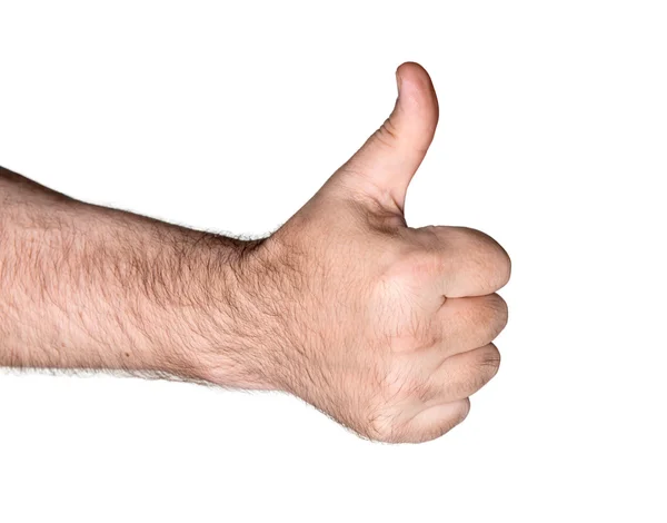 Thumb  up sign — Stock Photo, Image