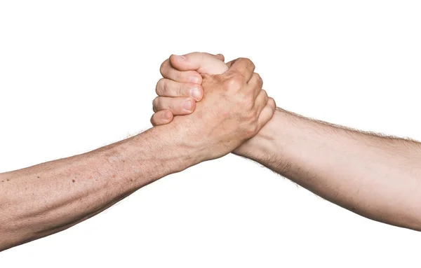Handshaking — Stockfoto