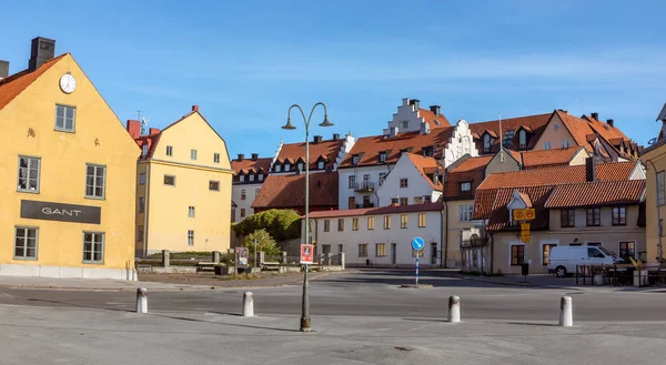 Visby Gotland Suède Oct 2021 Rues Architecture Vieille Ville Antique — Photo