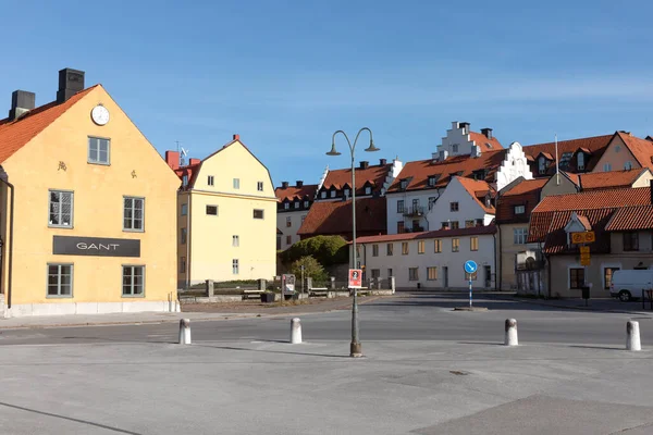 Visby Gotland Suède Oct 2021 Rues Architecture Vieille Ville Antique — Photo