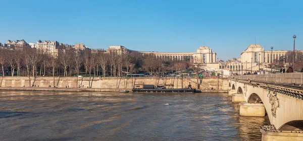 Paris Fransa Daki Seine Nehri Paris Mimarisi Simgeleri — Stok fotoğraf