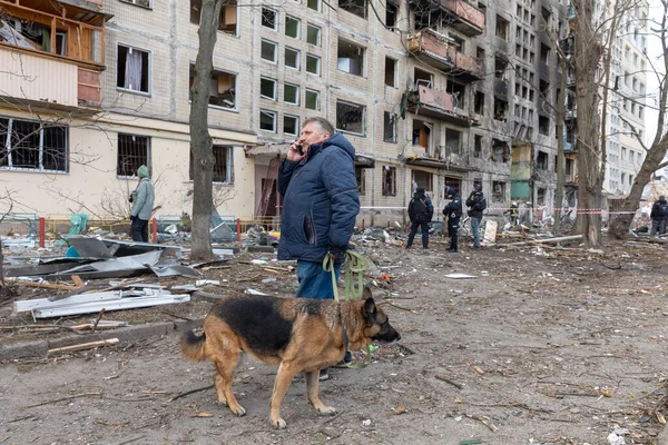 Kyiv Ukraine Mar 2022 Ukrayna Savaş Rusya Nın Ukrayna Saldırısı — Stok fotoğraf
