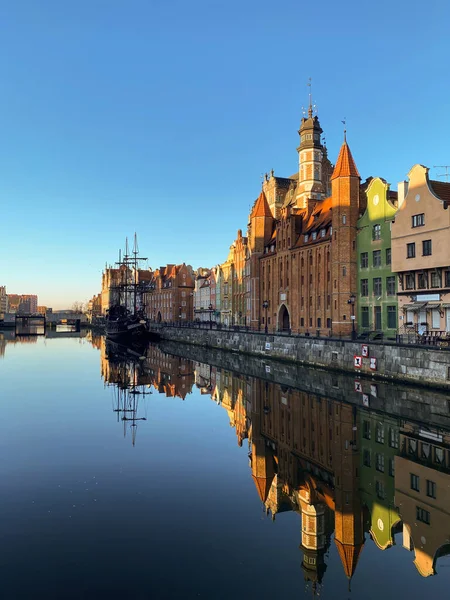 Gdansk Poland Mar 2022 Amazing Architecture Old Town Gdansk Beautiful — Stock Photo, Image