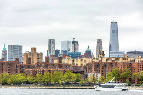 New York Usa Května 2016 Pohled Manhattanu Panorama Panorama World — Stock fotografie