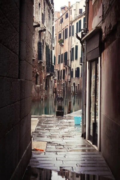 Historiska Hus Venedig Detaljer Arkitekturen Venedig — Stockfoto