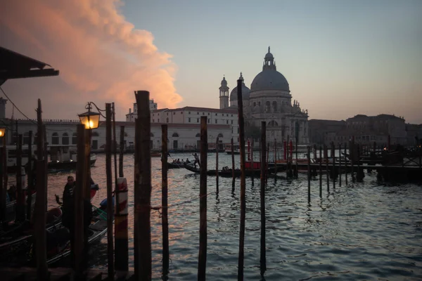 Architektura Wenecji Bazylika Santa Maria Della Salute Wenecji — Zdjęcie stockowe