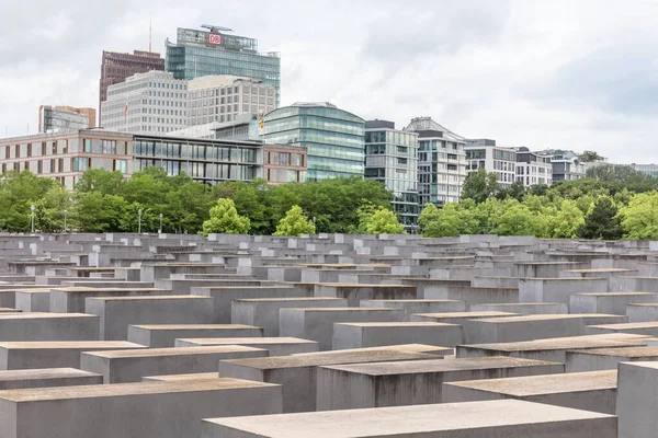 Berlin Germany Jun 2022 View Memorial Murdered Jews Europe Also — Zdjęcie stockowe