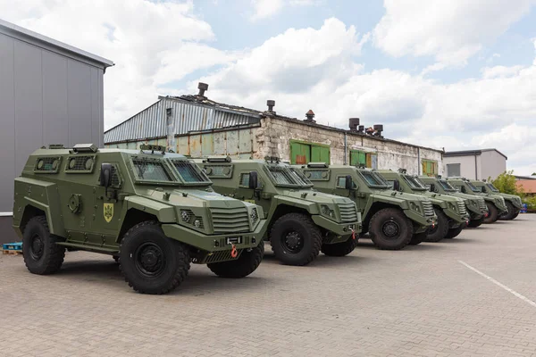 Ukrainian Border Poland Jul 2022 Batch New Italian Made Mls — ストック写真