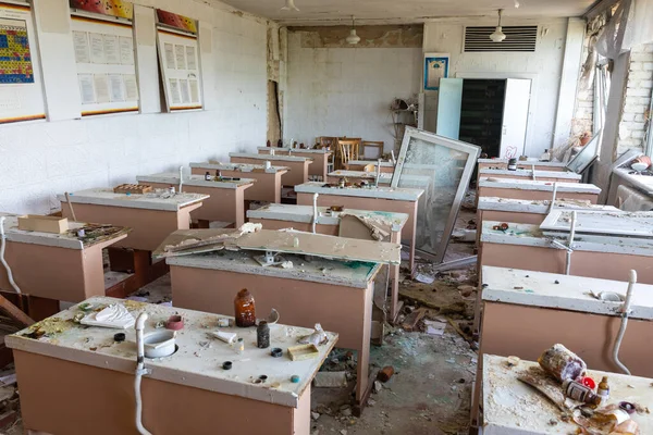 Chernihiv Ukraine Jul 2022 War Ukraine Destroyed School Chernihiv Result — стокове фото