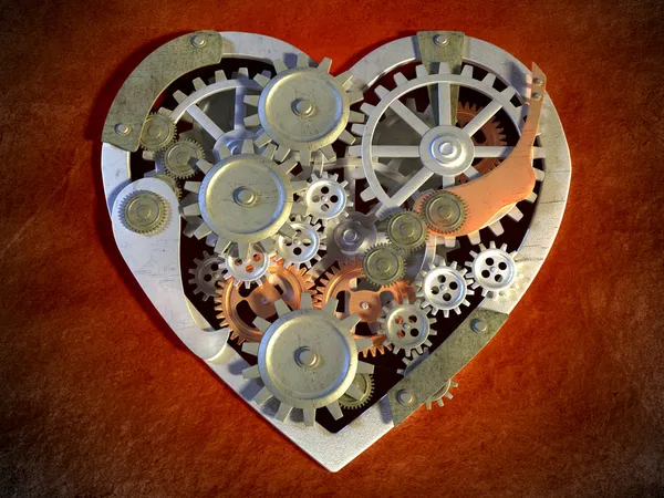 Mechanical heart — Stock Photo, Image