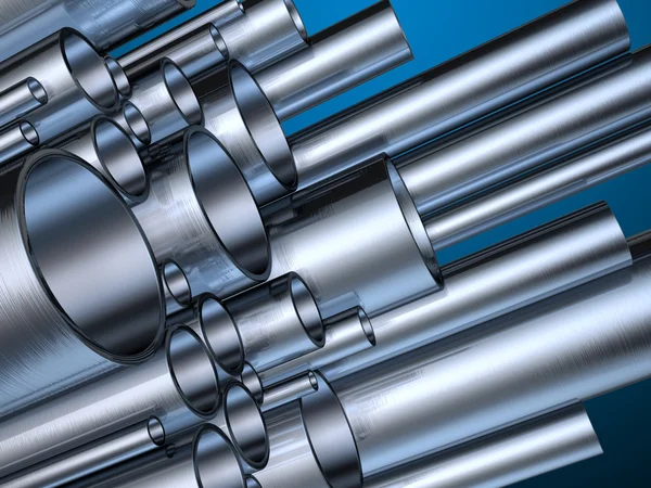 Metal pipes — Stock Photo, Image