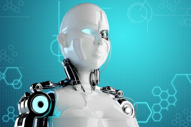 bilgisayar robot arka plan