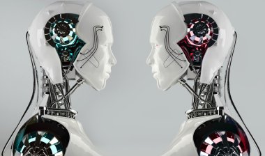 Robot android erkekler