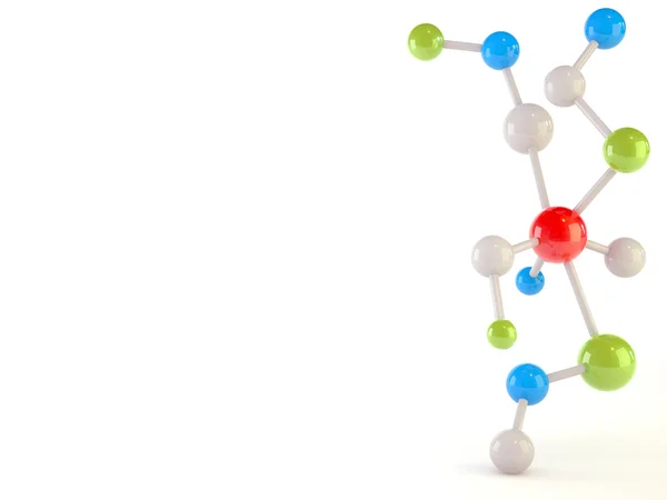 Formação de moléculas médicas — Fotografia de Stock