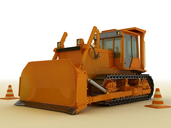 Bulldozer — Gratis stockfoto