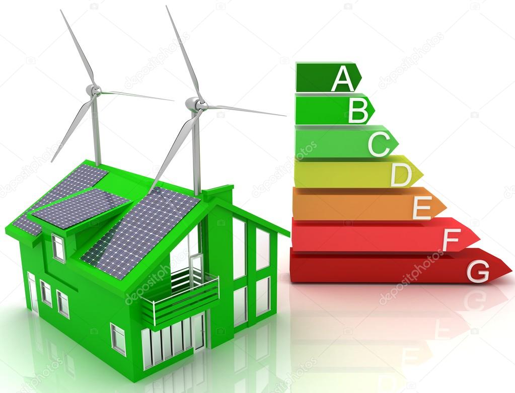 house energy saving concept