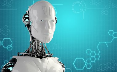 bilgisayar robot arka plan