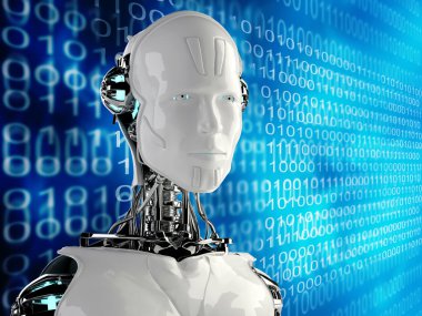 bilgisayar robot arka plan