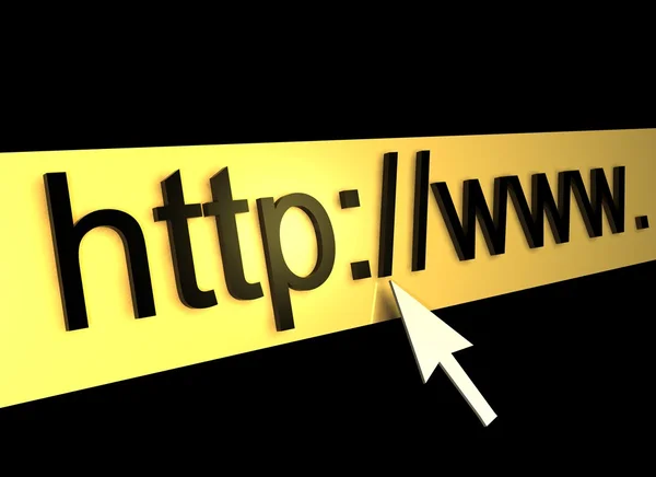 Computer achtergrond https beveiligde webpagina — Stockfoto