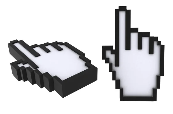 Cursor de mano — Foto de Stock