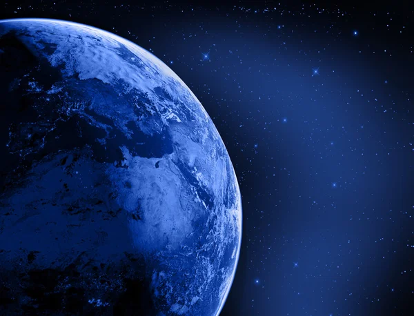 Земля в космосе — стоковое фото