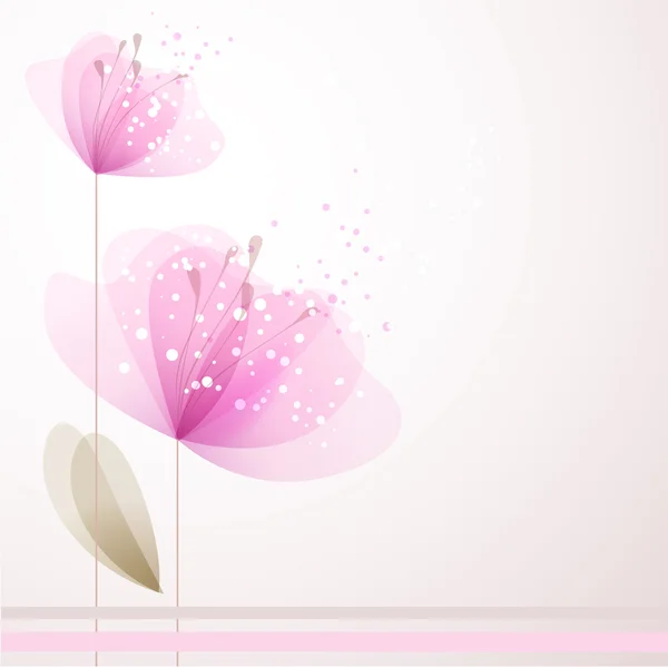 Vector background with Flower 22 — Stock Vector