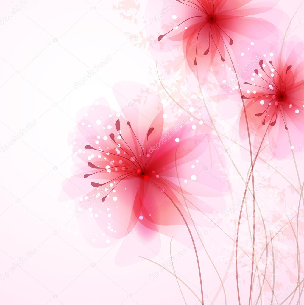 vector background with Flower 31
