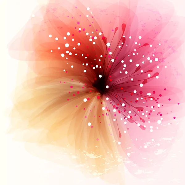 有花朵的病媒背景 — 图库矢量图片