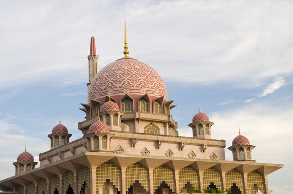 Putrajaya mosque,landmark of malaysia