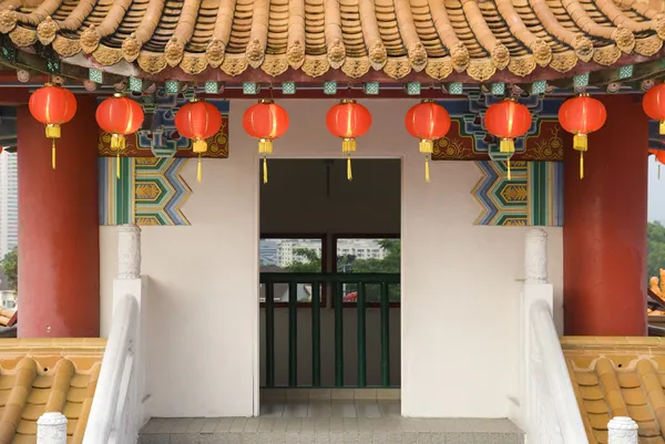 Chińska świątynia thean hou gong w Malezji — Zdjęcie stockowe