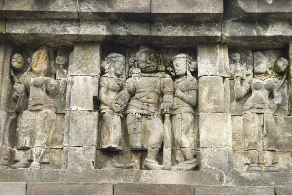 ヒンズー教の寺院プランバナン。インドネシア、ジャワ、ジョグ ジャカルタ — ストック写真
