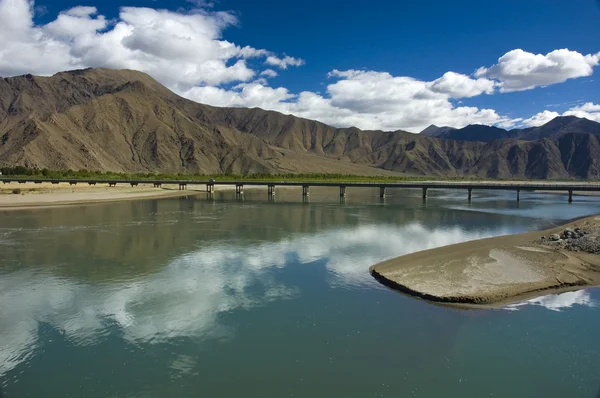 Tibetan landscape — Stock Photo, Image