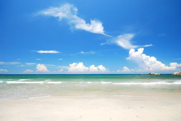 Playa azul — Foto de Stock