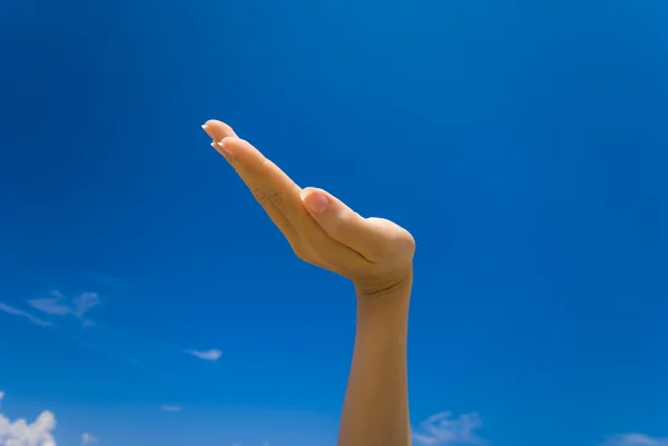 Hands facing up — Stock Photo, Image