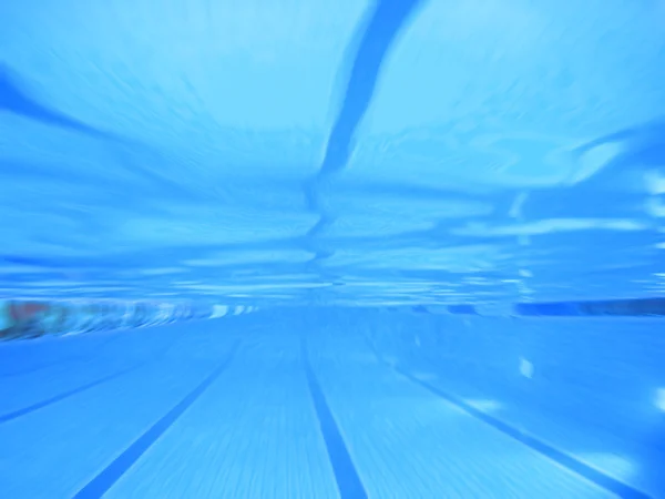 Swimming pool zoom focus — Stock Photo, Image