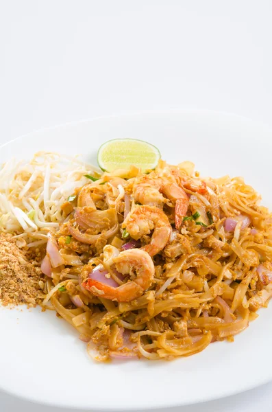 Berühmtes thailändisches Essen, Pad Thai — Stockfoto