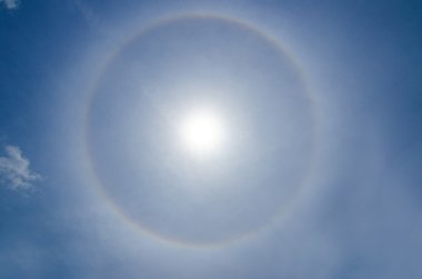 Halo güneş fenomen (optik fenomen)