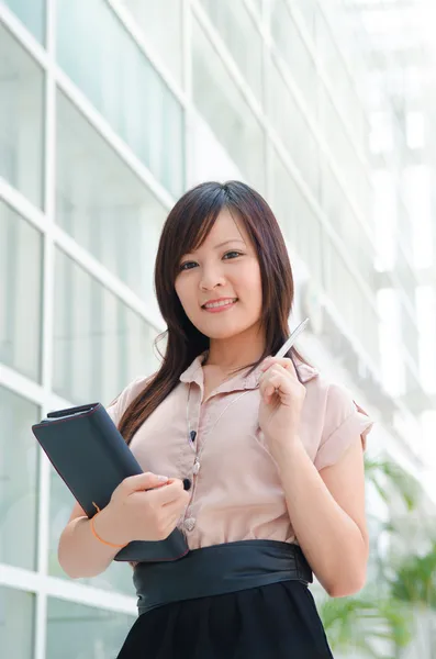 Asian business girl — Stock Photo, Image