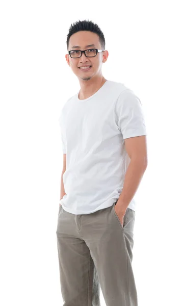 Casual asian male — Stock Photo, Image