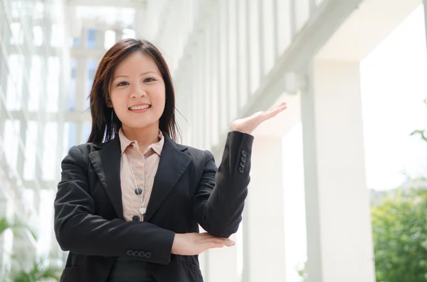 Chinese female student in formal — Stock Photo, Image