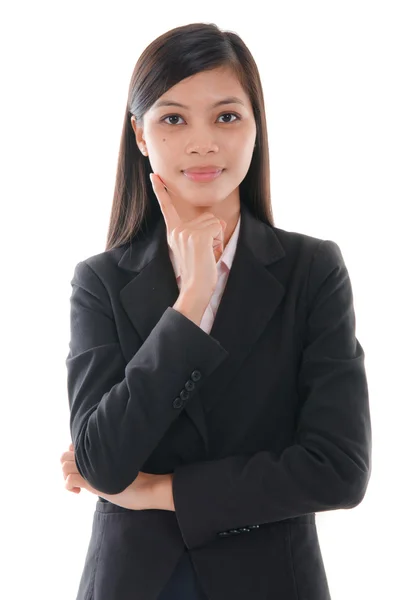 Malajska kobieta biznesu — Zdjęcie stockowe