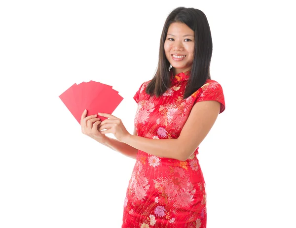 Chica de año nuevo chino —  Fotos de Stock